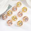 Diamond Ring Watch Stainless Steel Ladies Watch Fashion Finger Watch  Women