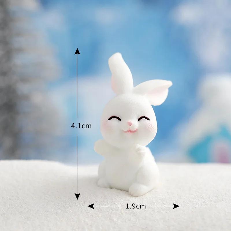 Decorazione di Natale Babbo Natale Pupazzo di Neve Statuetta Fatina Miniatures Natalizie Statuette Regali di Natale Fai da Te Decorazione per la Casa