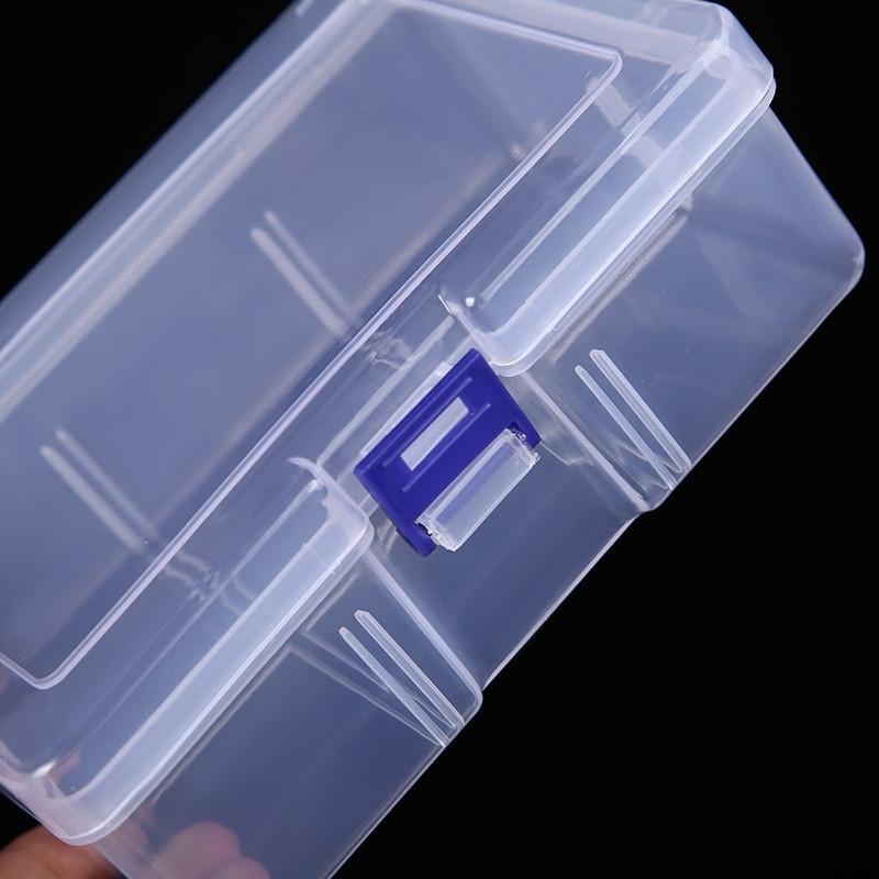 Container Storage Box Dustproof Organizer Necklaces Accessories Transparent