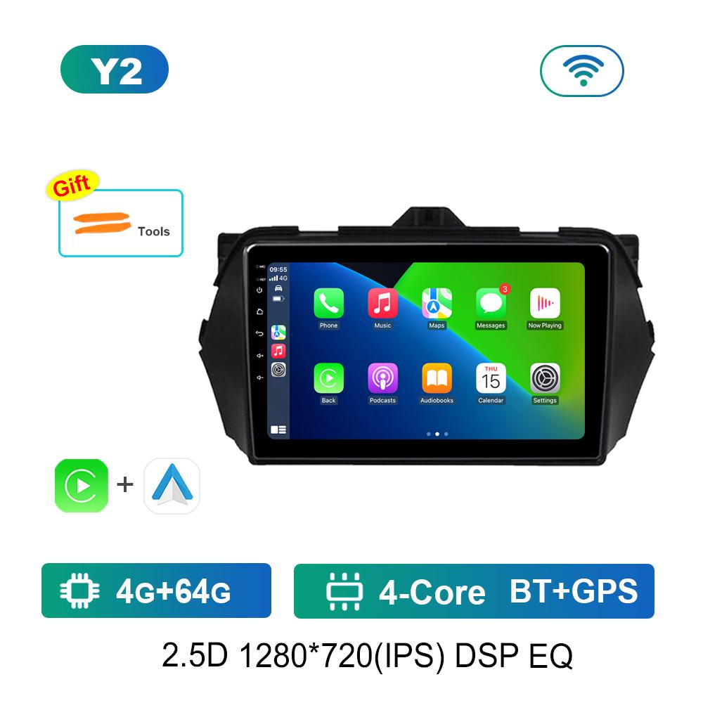 For Suzuki Alivio Ciaz 2014 - 2019 HD Touch Screen GPS Navigation Android Car Radio Multimedia Video Player 4G WiFi Bluetooth