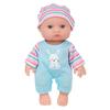 Weichvinyl Babypuppe Pflegepuppe Realistische Reborns Spielzeug Elterliches Spiel Beliebtes Sammlerstück für Kinder 6,5 Zoll