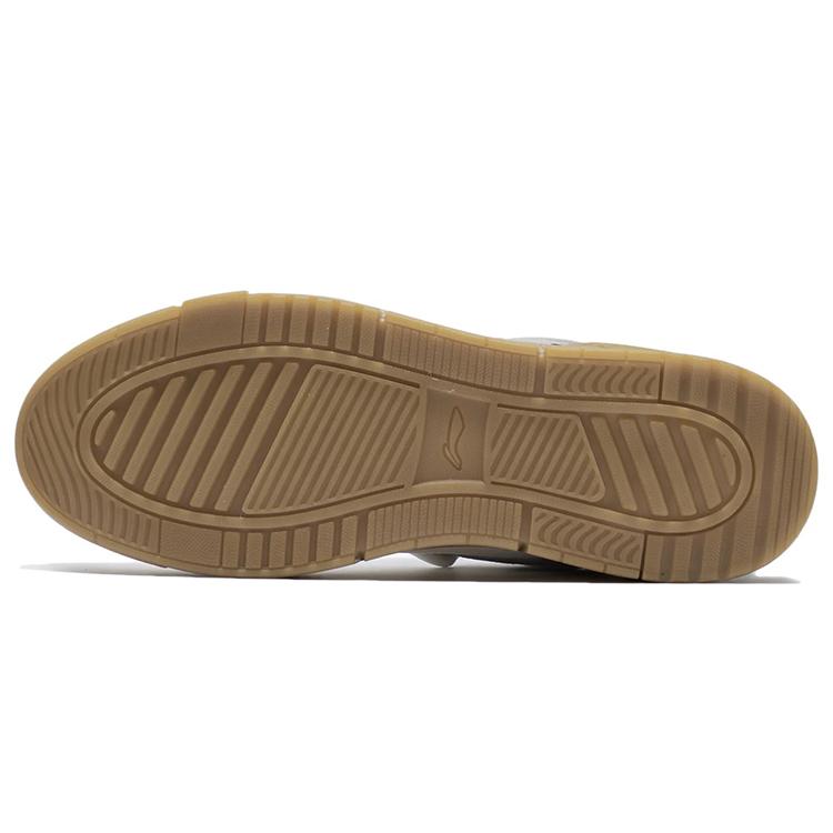 Li Ning ACE Comfortable Abrasion Resistant Low top Skateboard Shoes Men's White AGCR235-4