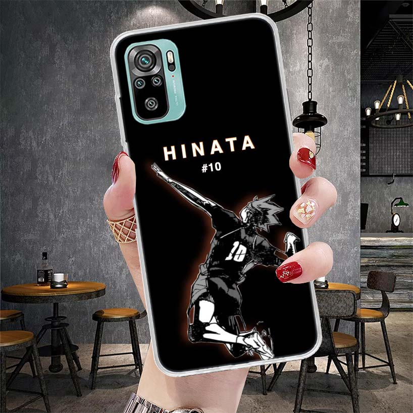 Haikyuu Oya Volleyball Anime Soft Phone Case For Xiaomi Redmi Note 15 14 14S 13 12 Pro Plus 12S 11 11S 11E 10 10S 11T 5G Fundas