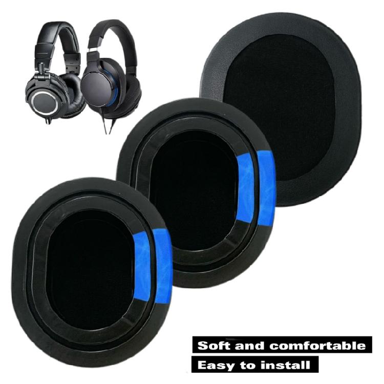 Soft and Breathable Ear Pads for ATH-MSR7 M50X M40X M30X M20X M10X Headphone Cooling Gel Earmuffs Enhancing Sound