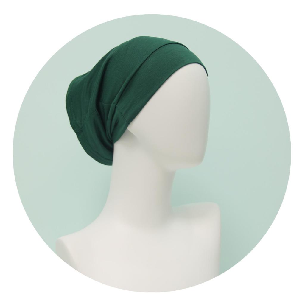 Solid Color Modal Bandage Cap Headscarf