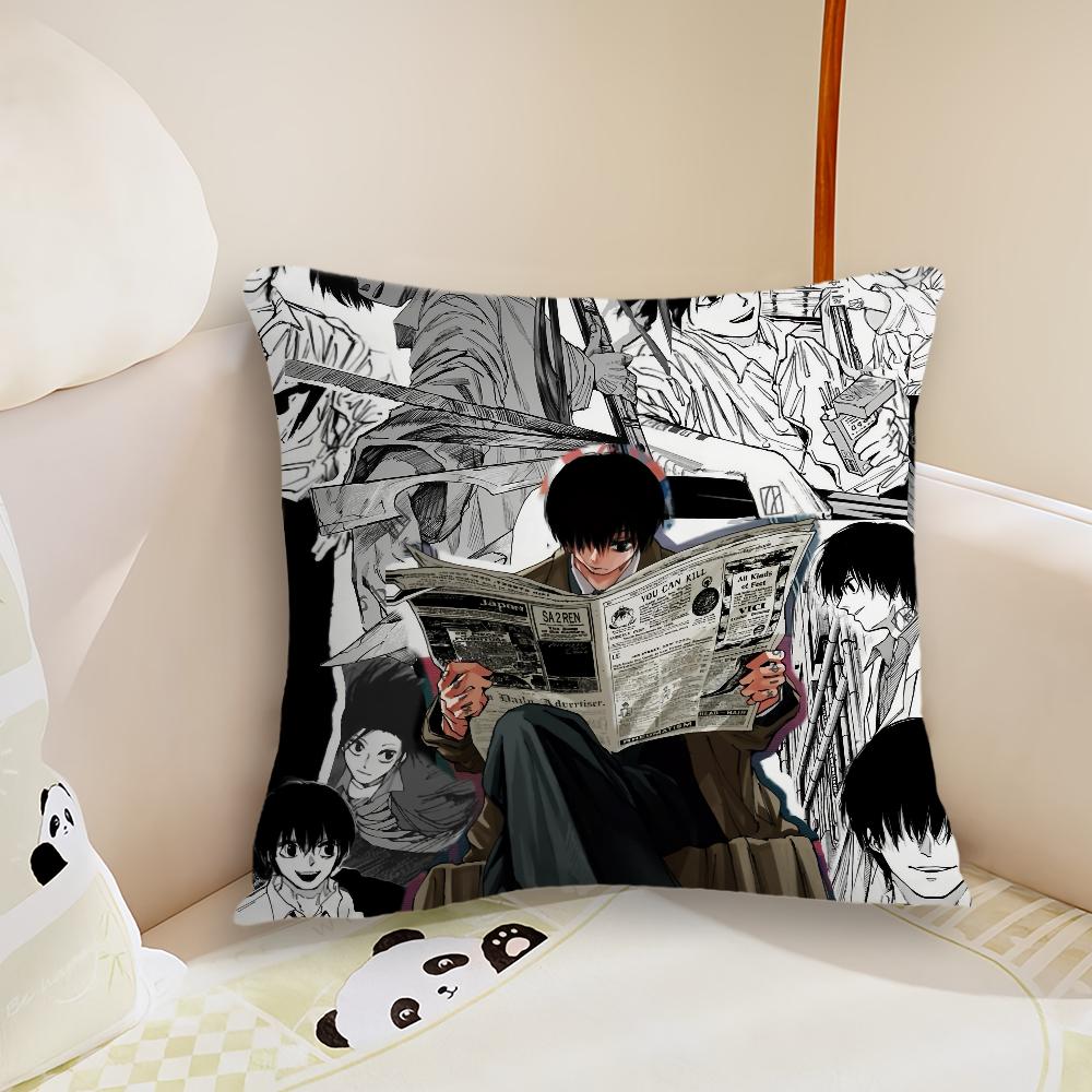 

Anime Y-Yoichi Nagumo cushion cover Sofa Decorative Home Headboard Bedroom Cushion Square S-Sakamoto D-Days Cushion Nap Time 30cmx30cm