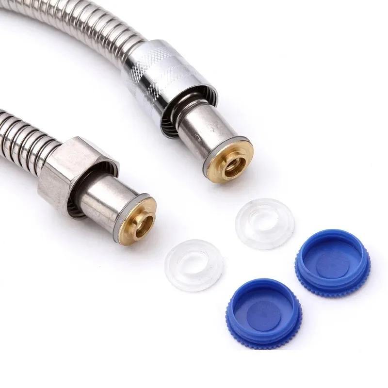 Shower Hose Garden Hoses Bathroom Black/silver SUS 1.5/2M Draw Home. Pipes Long 304 Plumbing Flexible Fittings Extension Pipe