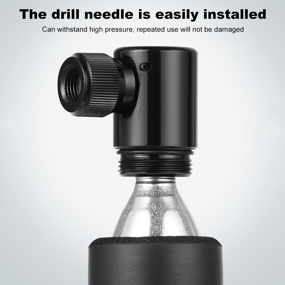 Mini Bicycle Pump with Tubeless Tire Repair Tool Schrader &  Valve Portable Tire Inflator Aluminum Alloy for MTB Road Bike