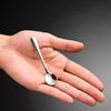 10pcs Portable Stainless Steel Tiny Spoon Durable Smooth Surface Mini Coffee Spoon Rust-proof Seasoning Spoon Jam