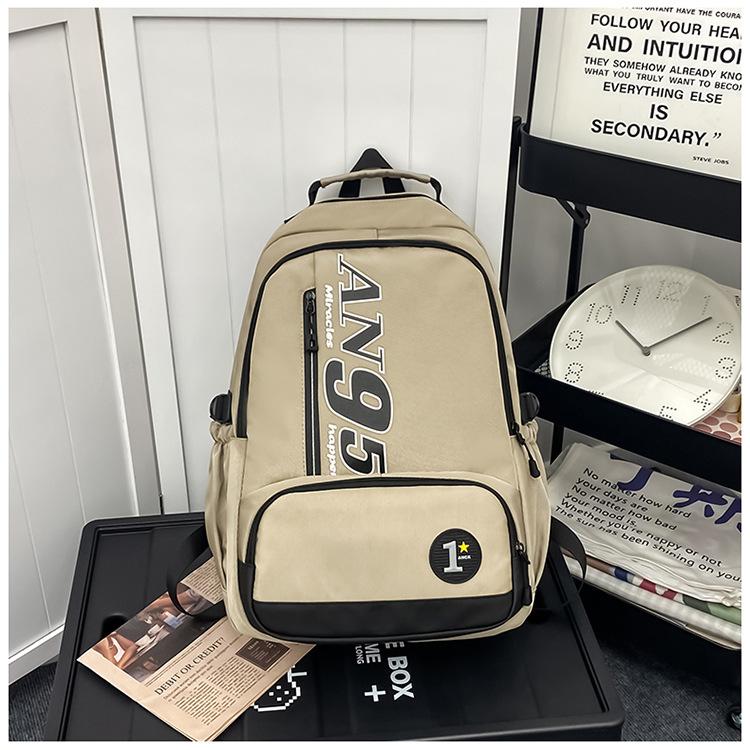 Backpacks for Men, Street Fashion Travel Bags for Women, Large-capacity Casual Sports School Bags for High School Students