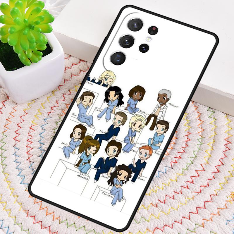 Grays Anatomy You are my person Silicone Phone Case For Samsung Galaxy note 10 pro S26 S24 S23 S22 S21 Plus S25Ultra Capa Cover