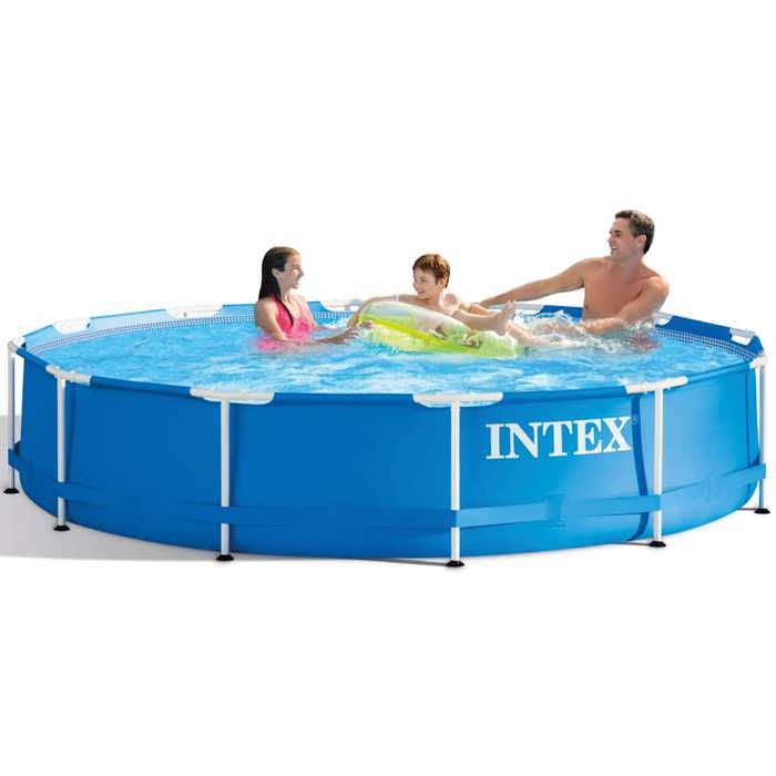 Swimming Pool - Intex - Metal Frame 28210NP - 366 X 76 Cm - Steel - 6,503 Liters