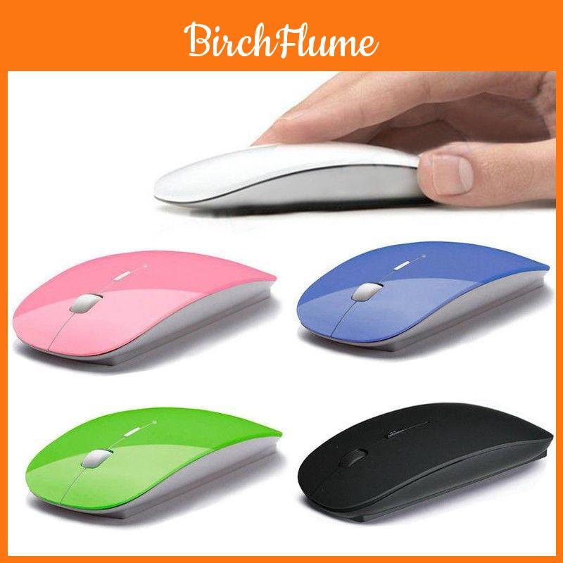 Sleek Ergonomic 2.4g Ultra Thin Usb Optical Wireless Mouse For Computers And Laptops
