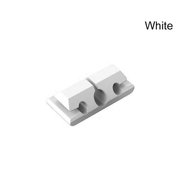 Xiaomi Silicone Cable Organizer USB Data Cable Winder Flexible Cable Management Cord Clips For Mouse Headphone Earphone Car Wire Holder