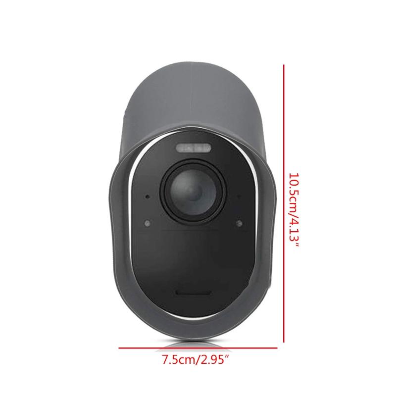 Weatherproof Silicone Skin for Arlo Pro 3 Sunproof Silicone for Case Cover Anti-Scratch Protective Cover for Extra for P