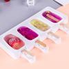 4 Cell Silicone Mold Ice Cream Mold Ice Tray Mold Popsicle Mold DIY Ice Cream Mould Ice Pop Maker Mould Ice Cube Tray Ice Mold