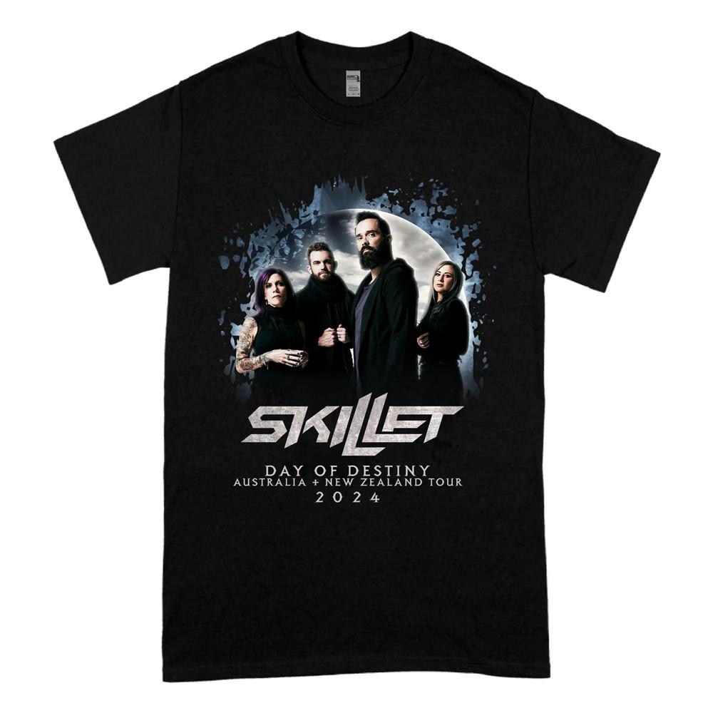 

Skillet Band Days Of Destiny Gildan Shirts Collection Unisex S to 5XL MQ607 Unisex T-Shirt S