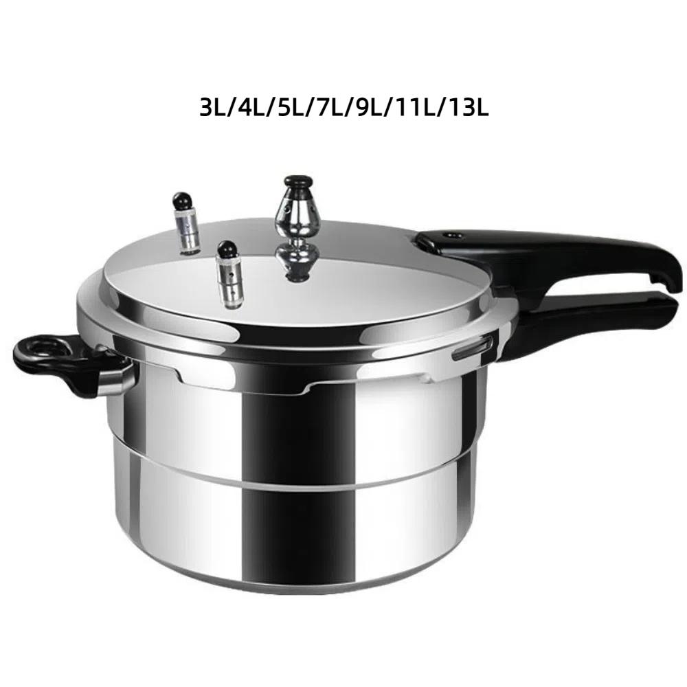 Aluminiowy Szybkowar Odporny na Eksplozję Garnek Kuchenny do Kuchni Kuchenka Gazowa Domowy Garnek do Gotowania Jedzenia
