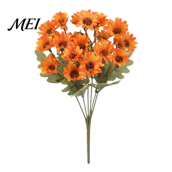 Lifelike Artificial Flowers for Home Decor Daisy Flowers, Realistic Plastic Floral Arrangements, Reusable Faux Flower Bouquet, Arrangements