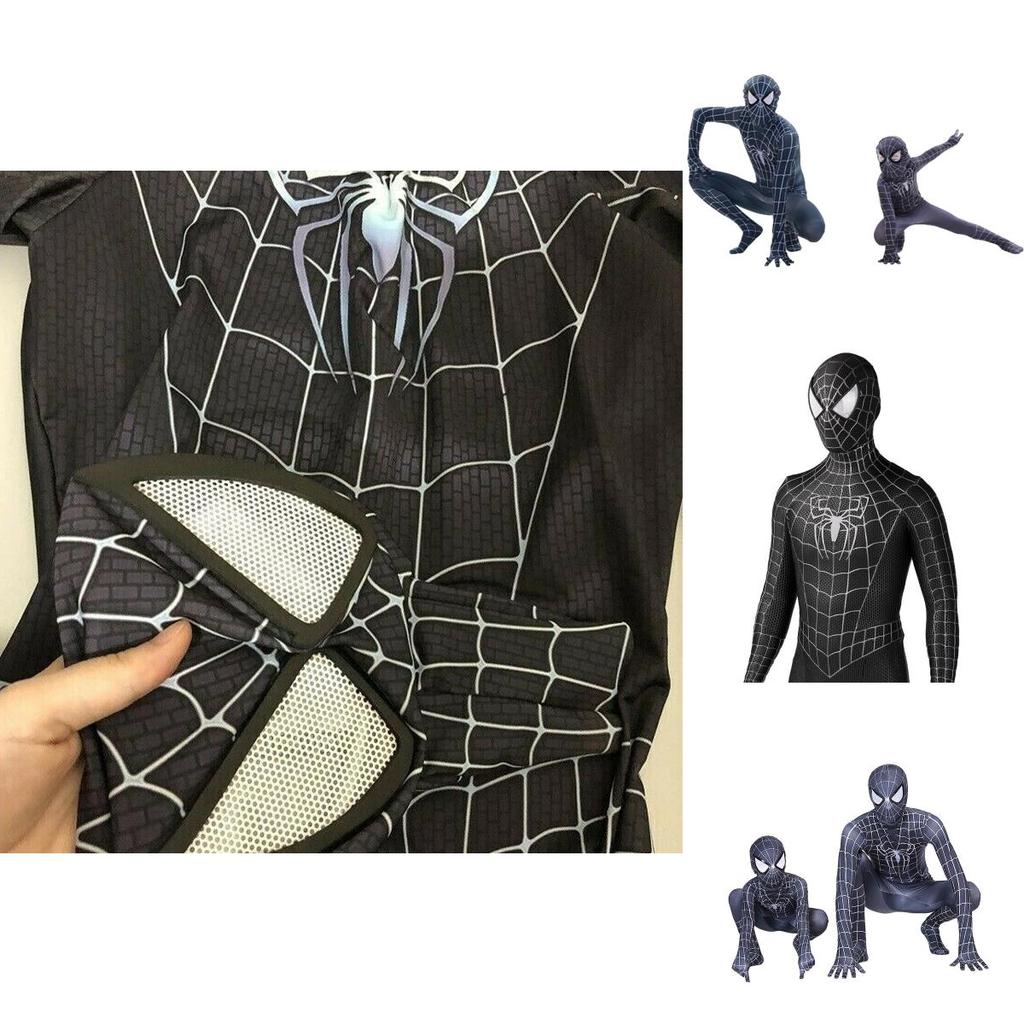 The Amazing Spiderman Cosplay Costume For Halloween Comic Con More High Quality Polyester Material