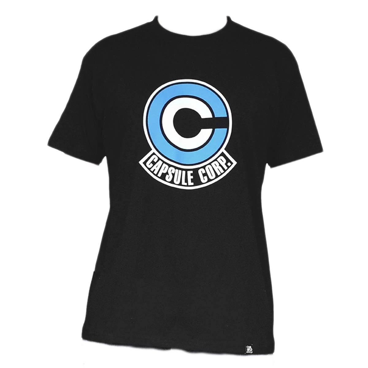 ABYstyle Dragon Ball - T-Shirt - Capsule Corp - Men - Black XS Black S