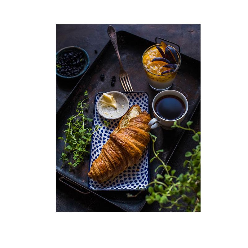 Nordic Tasty Food Lerretsplakater Kake Brødmaling Moderne plakattrykk Veggkunst Pictrue for Kitchen Cafe Restaurant Dekorasjon