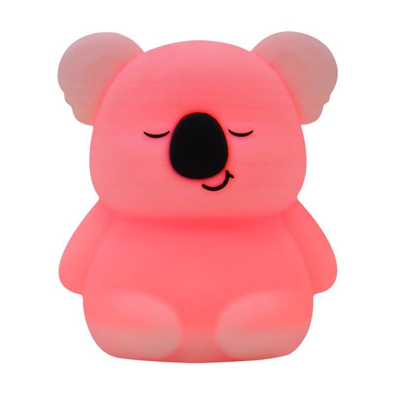 Cartoon Silicone Music Night Light for Bedroom, Bedside, and Meditation.