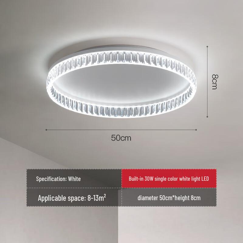 UOSU Modern Round LED Ceiling Light