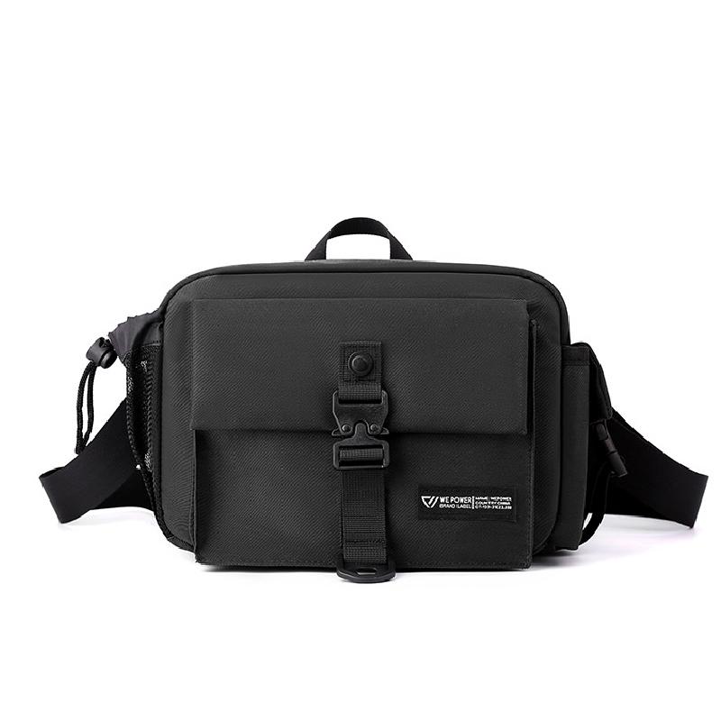 Hohe Qualität Nylon Männer Umhängetaschen 2022 Neue Mode Multifunktions Schulter Tasche Große Kapazität Lässig Reise Taille Packs Männlichen