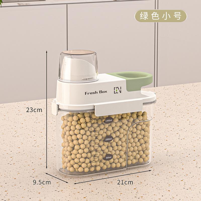 Home Rice Bucket Airtight Grain Storage Box for Rice Grains Insect-proof Moisture-proof Rice Jar Flour Container