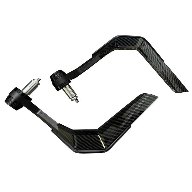 Motorcycle Modification Parts: Snake Skin And Ox Horn Windproof Hand Guards