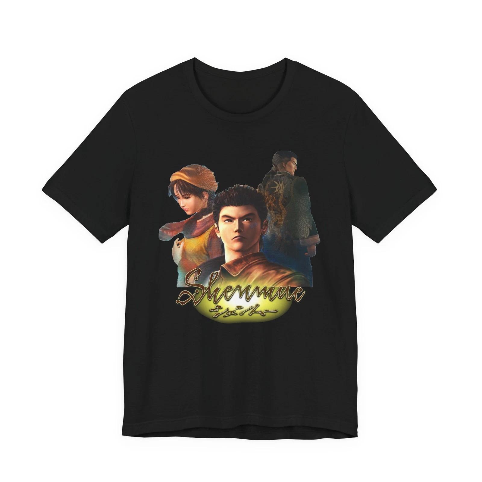 

Shenmue Sega Dreamcast Logo W/Characters 2000s Unisex Jersey Short Sleeve Tee S