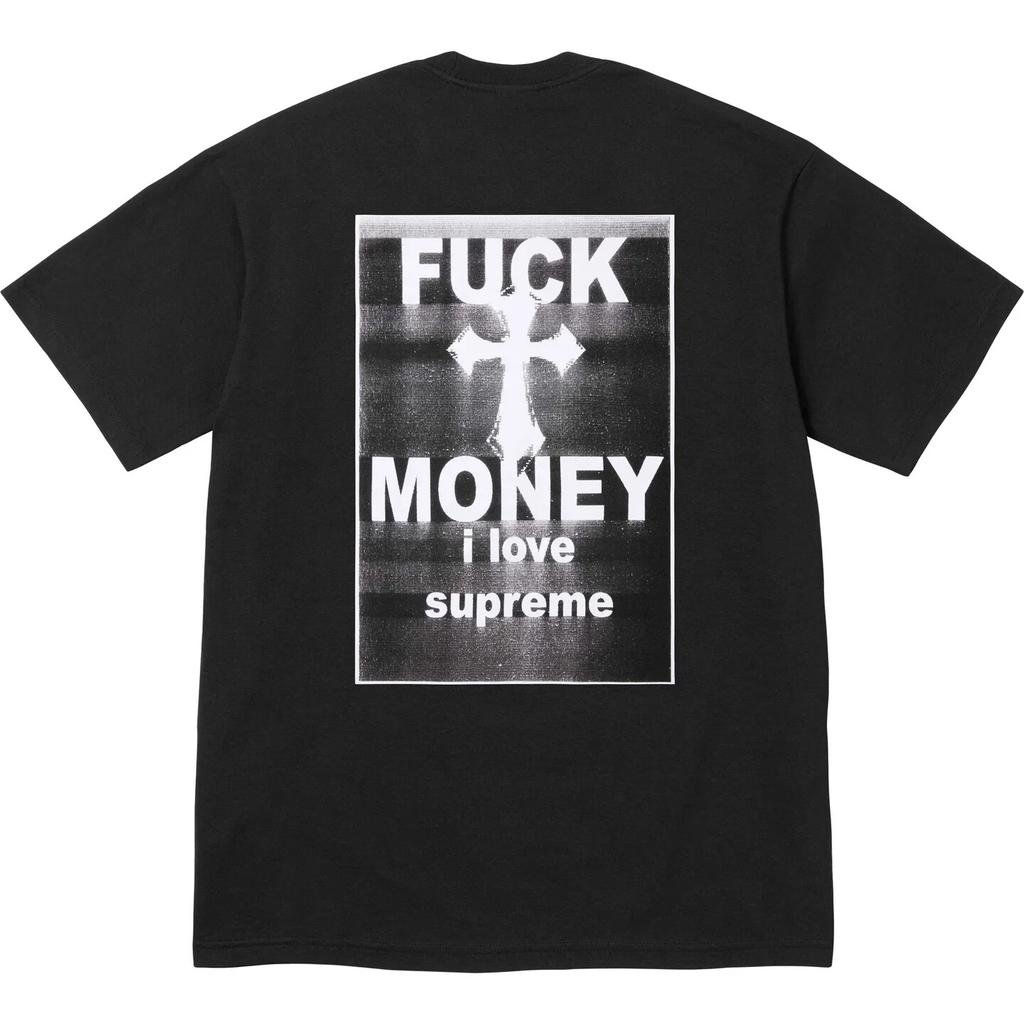 Supreme F*ck Money Tee Black