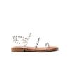 Fashion 2024 New Rivet Strong Flat Women Sandals Fashion Shoes Lightweight Non-slip Sabot Women's Summer Designer Studded Sandals