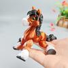 3D PrintedModel Equine Desktop Ornament Flexible Plastic Animal Sculpture Suitable For Desk Decoration, Collecting And Children
