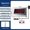 Lilang Digital-Temperaturanzeige mit großem Bildschirm und wasserdichter Sonde
