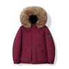 Trendige Winter-Daunenjacke mit Pelzkapuze - Verdickter Skianzug für Damen & Herren