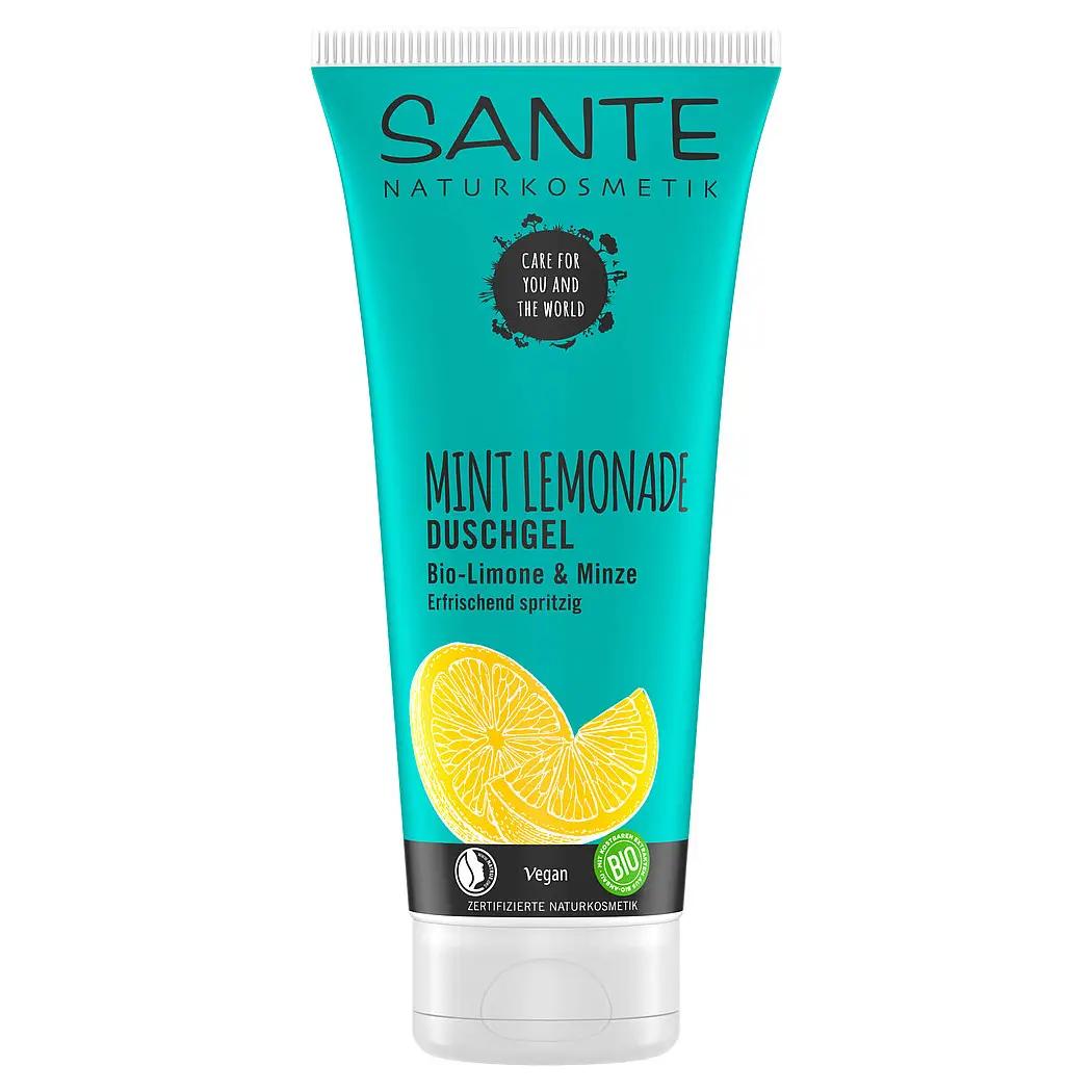 

БИО-Гель для душа MINT LEMONADE Лимон и Мята SANTE 200 мл
