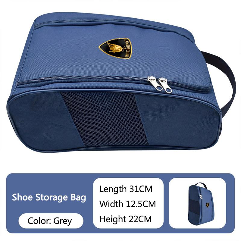 1pcs Car Emblem Sneaker Storage Bag Emblem Style Accessories For Lamborghini LP570 LP610 Urus LP700 LP770 Gallardo Aventador