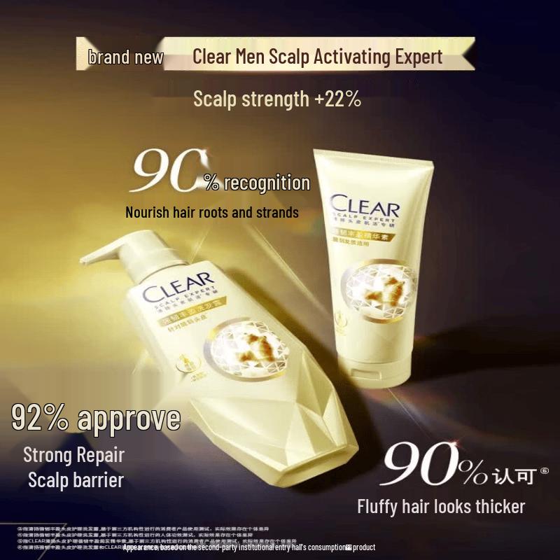 Clear Shampoo for Women, Strong & Voluminous