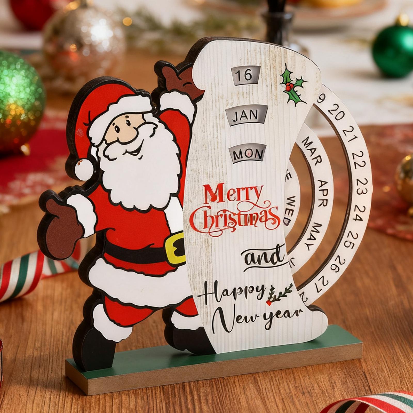 

Christmas Countdown Calendar Christmas Decoration for Home Living Room Cafe