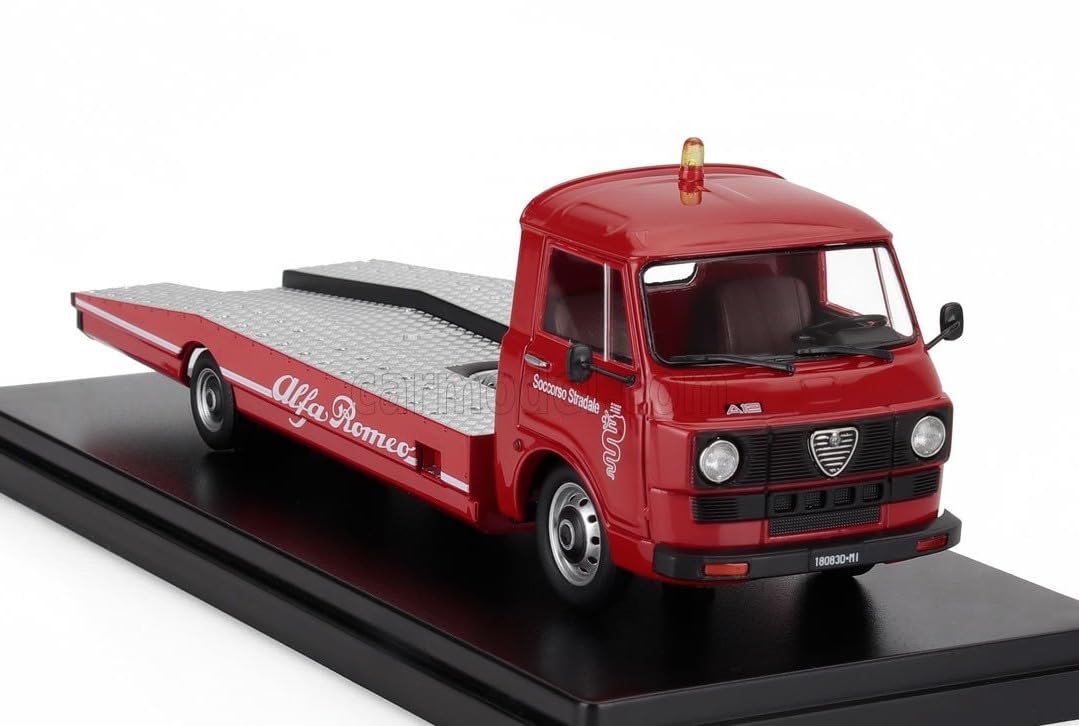 

MITICA 1/43 Alfa Romeo A12 (F12) Эвакуатор 1977 Красный CARRO ATTREZZI SECONDA SERIE Литье под давлением