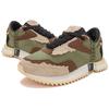 Kappa Retro Deconstructed Casual Low-Top Running Shoes Unisex sneakers Green Brown Black K0CZ5MM06-3994