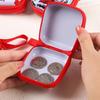 New Cartoon Christmas Coin Purse Tin Box Snowman Phone Keychain Pendant Santa Claus Cartoon Storage Box Christmas