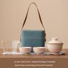Portable Ceramic Travel Tea Set