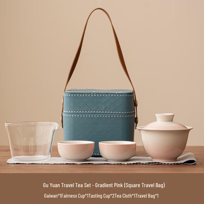 Portable Ceramic Travel Tea Set