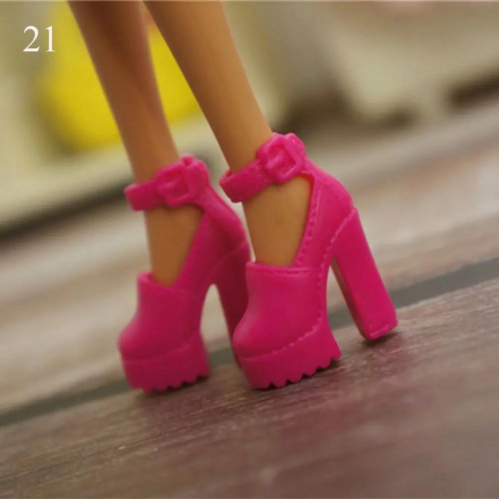 1/6 Doll Shoes Fashion High Heels Hollow Sandals Sneakers Long Knees Boots For Foot Length 2.2cm Female Dolls Accessories Toys