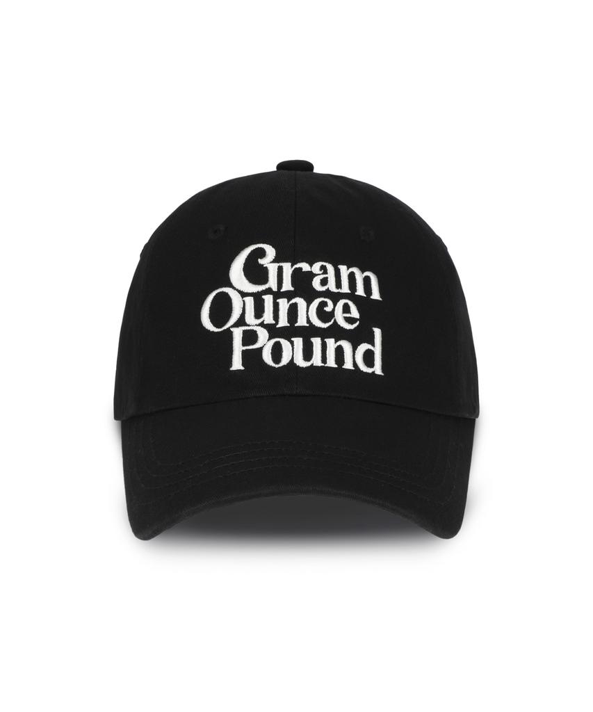 GRAM OUNCE POUND [5Colors] Everyday Logo 6-Panel Cap