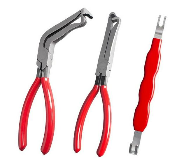 Automotive Hose Clamp and Pipe Clip Pliers Set