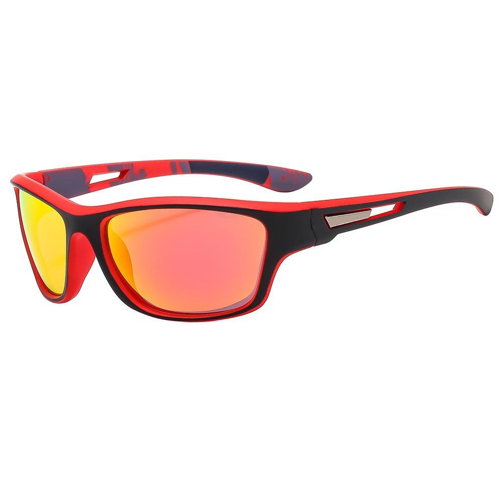 Colorful Glasses 336 Sunglasses Dustproof Men'S Real Film Polarized Cycling Glasses Sunglasses Sports Series None